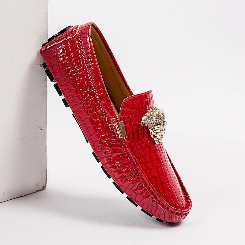 

Men Casual Shoes Fashion Men Shoes Handmade Genuine Leather Mens Loafers Moccasins Slip On Men's Flats Male Driving Shoes