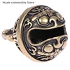 1Pc Retro Brass Drop Bell Chinese Good Luck Tinkle Bell Charm For Bracelet and Anklet Jewelry Accessory Pendant For Pet 1