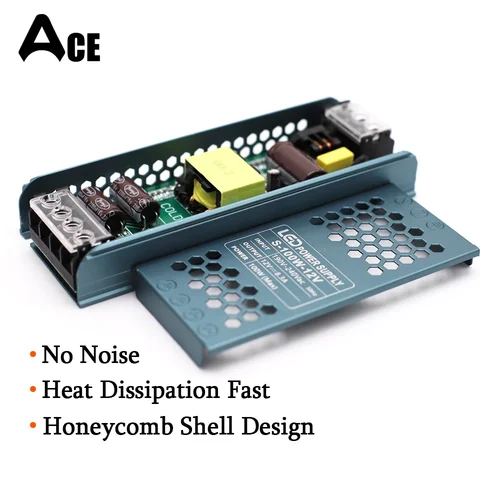 LED 전원 공급 장치 DC 12V 24V 조명 변압기 60W 100W 200W 300W 400W AC190-240V 컨버터 드라이버 스트립 4