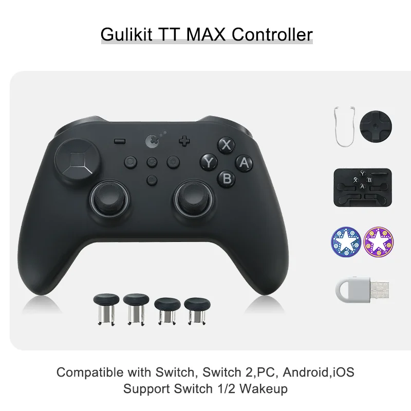 GuliKit TT Pro/Max Wireless Controller for Nintendo Switch 1/2