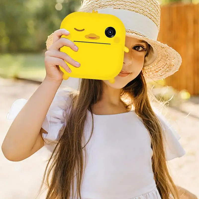 Children's Instant Print Camera Thermal Printer Mini Kids Digital Photo Camera Girl's Toy Child Camera Video Boy's Birthday Gift