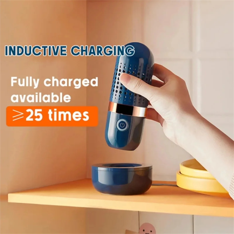 Wireless Fruit Vegetable Washing Machine Protable Capsule Shape Fruit Food Purifier Kitchen Automatic Vegetable Washing Machine 4