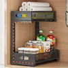 Under Sink Organizers and Storage, Adjustable 2 Tier Metal Pull out Cabinet Organizer for Bathroom, Kitchen, Pantry 2