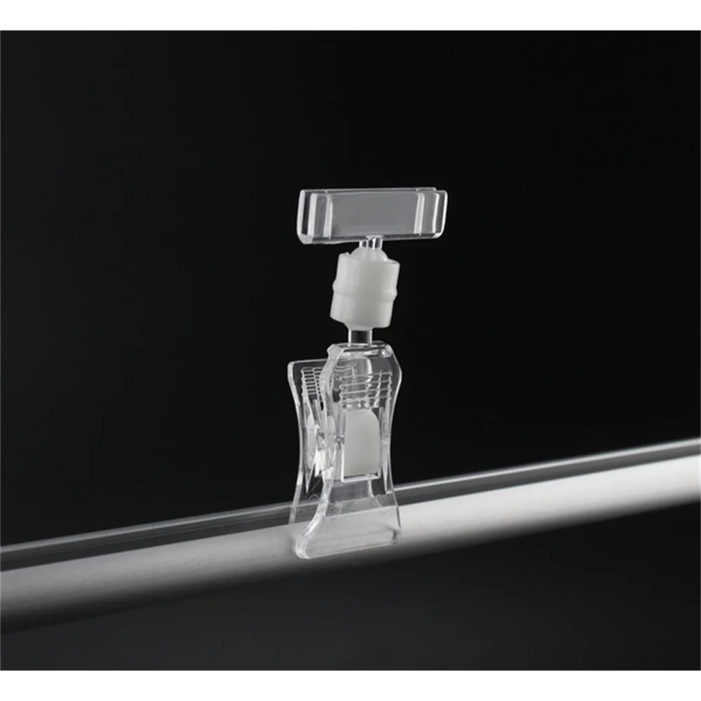 Pop Price Label Card Holders Display Merchandise Sign Signage Paper Promotion Clear Small In Retail Shop