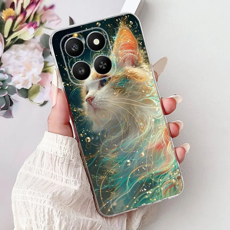 Luxury Cartoon Tiger & Dragon Soft Silicone Phone Case - Stylish Protective Back Cover