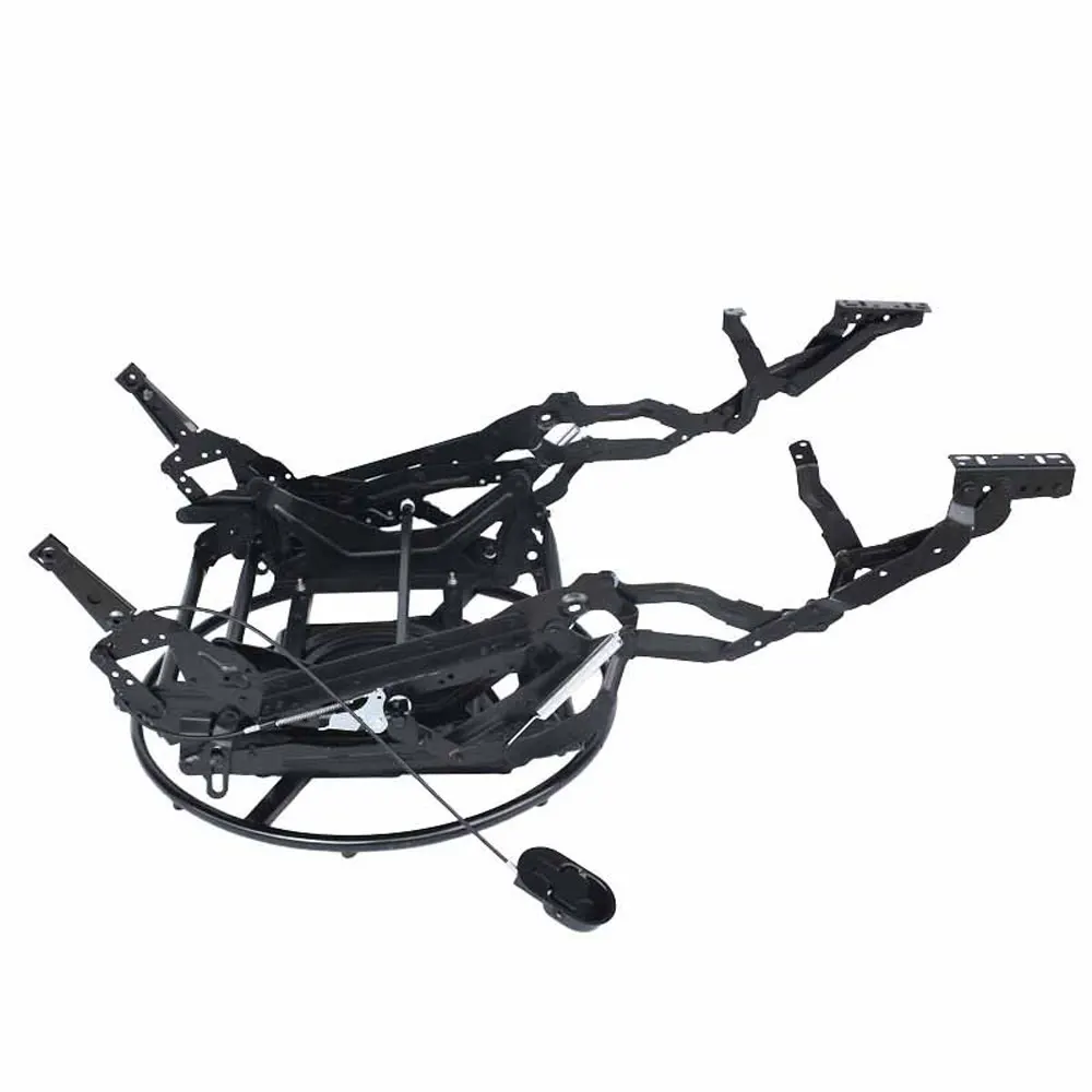 Shake and Turn Sngle Leisure Sofa Iron Frame Space Capsule Single Rocker with Swivel Sofa Frame
