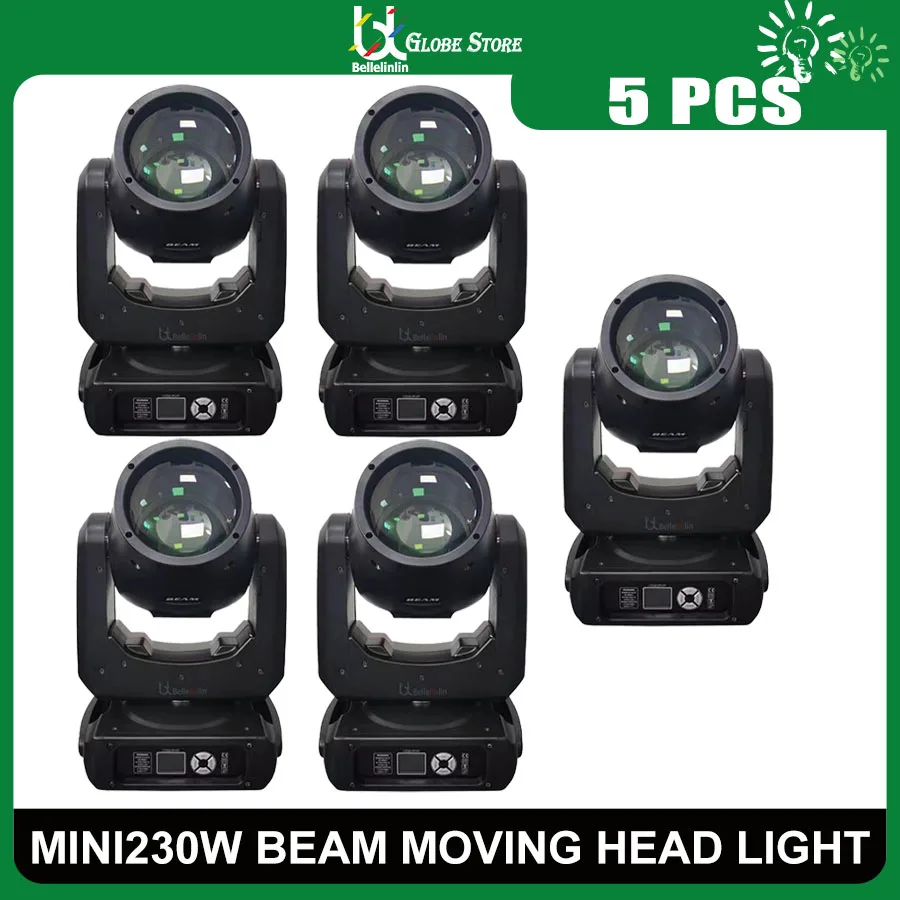 0 Tax 5Pcs Lyre Mini Beam 230W 7R Moving Head Light 230W Dj Moving Key Model Beam 7R Sharpy Beam 230 Stage Disco Light