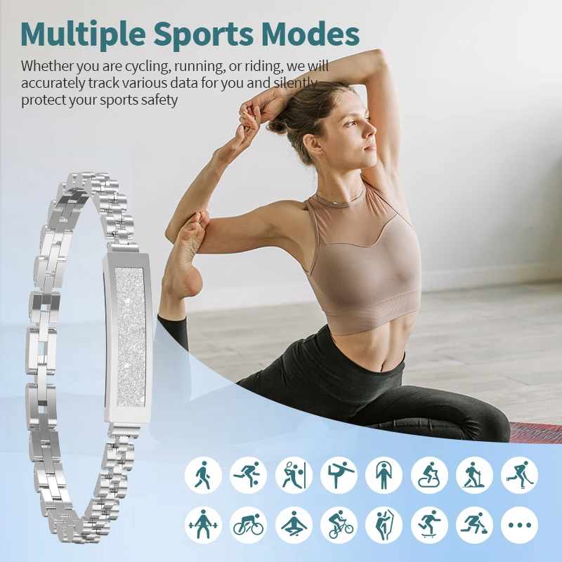 Bracelet Men Women Waterproof Fitness Activity Tracker Heart Rate Sleep Monitor Pedometer Smart Watch For Android IOS_voghion.com