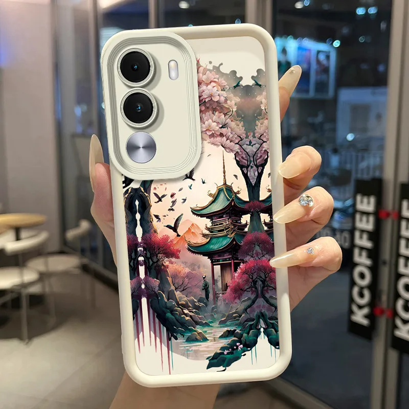 Aesthetic Luxury Fashion Silicone Phone Case – Soft Matte Shockproof Bumper, Full Protection
