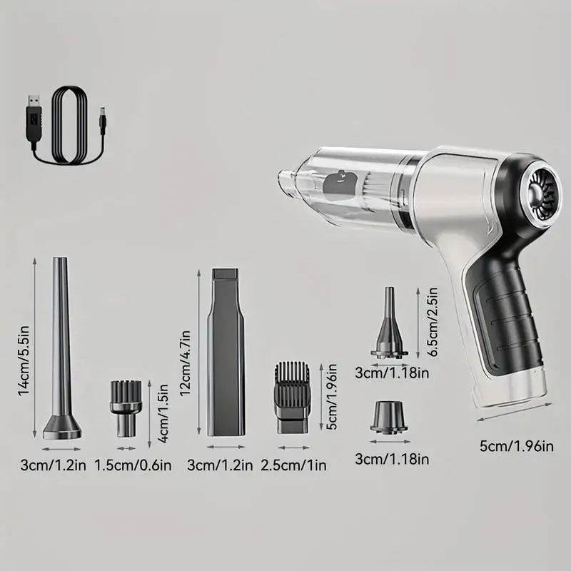 1PC 4-in-one Mini Powerful Wireless Vacuum cleaner Home Cleaning Robot,Blow And Suction Integrated Vacuum Cleaner 6