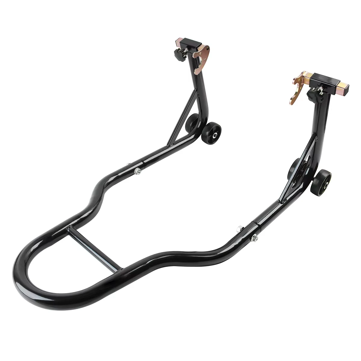 Universal Motorcycle Rear&Front Lift Stand Set Wheel Support Kickstan Frame Tire Repairing Tool For Harley honda yamaha Kawasaki