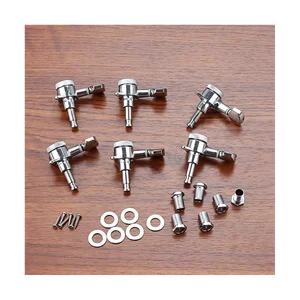 6R Locking Guitar Tuning Pegs Tuning Keys Machines Heads String Tuners for Electric Guitar Acoustic Guitar Parts