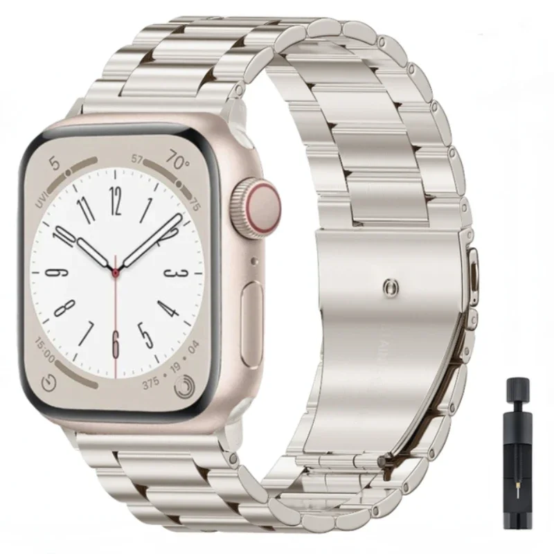 Stylish Stainless Steel Metal Strap