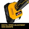 125mm Cordless Angle Grinder Brushless Electric Cutting Machine Speed Adjustable Digital Display fit BL1830 1840 1850 1860 4