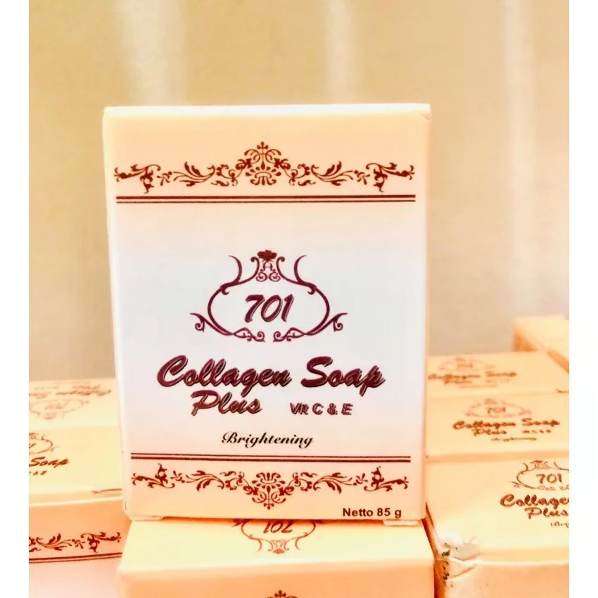 Dark Black Skin Lightening Soap Collagen Soap Plus Vit C & E Glycerin Brighten Face Body Skin Body Whitening Soap