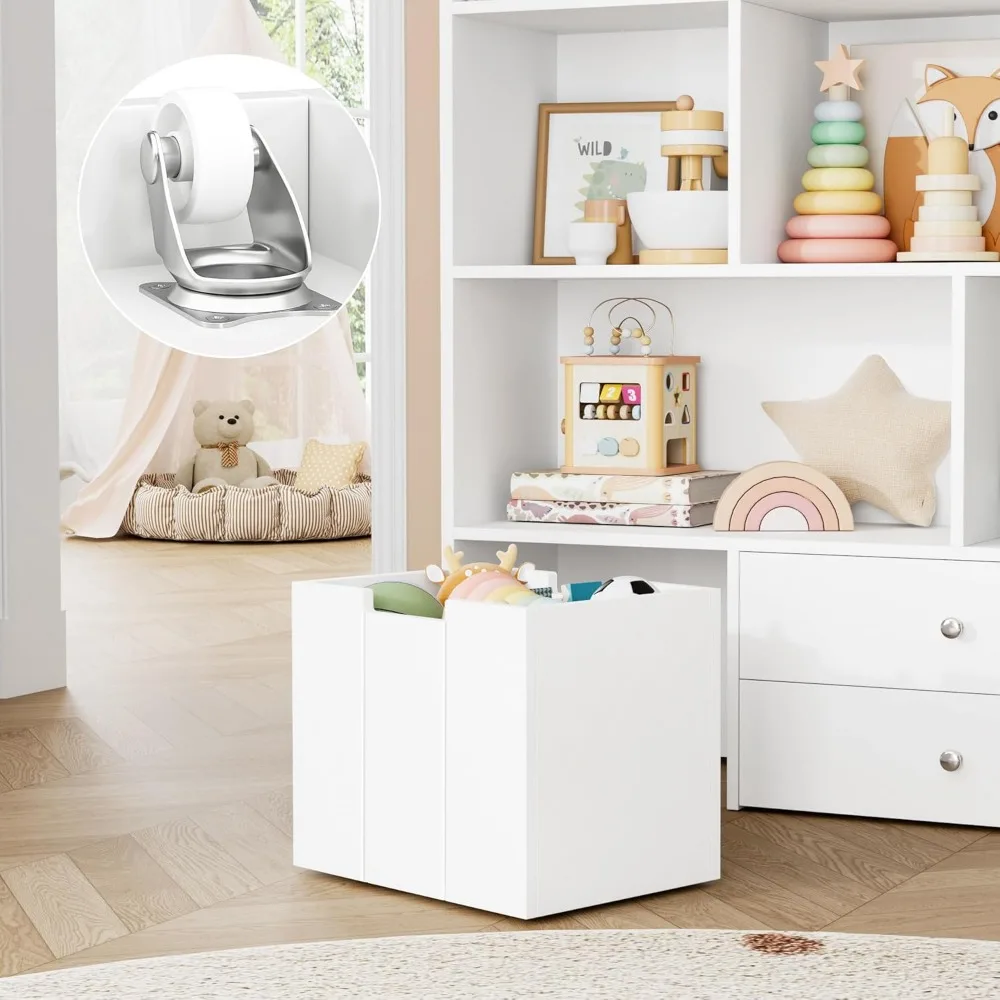 Toy Storage Organizer, Large Kids Bookshelf 5