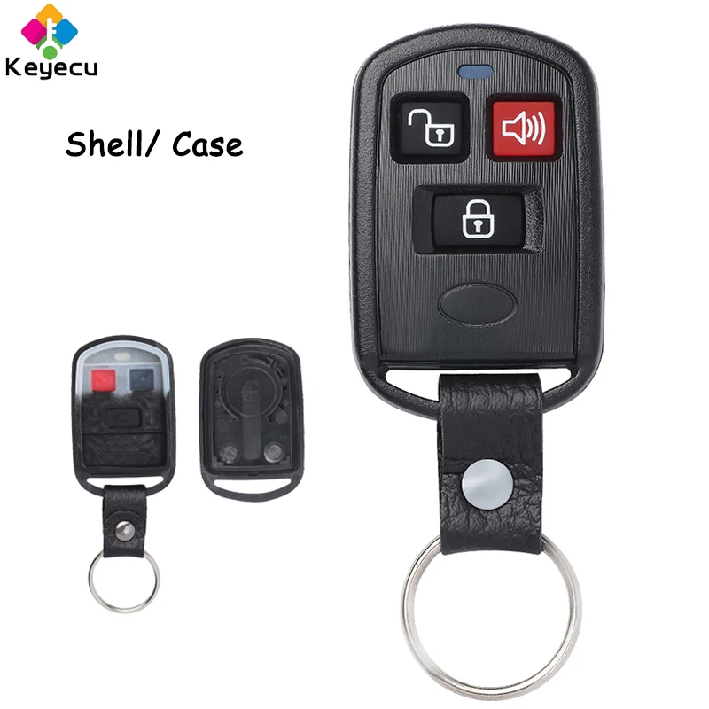 Keyless Entry Remote Control Car Key Shell Case With 3 Buttons-FOB for Hyundai Elantra Santa Fe XG300 XG350 for Kia key case car key shell