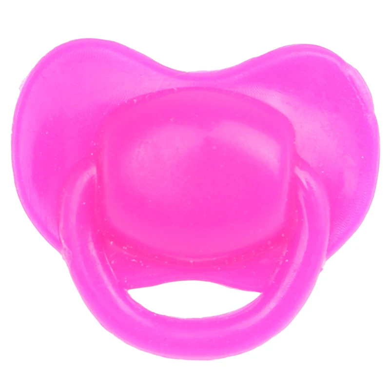 20Pcs Lovely Doll Pacifier Doll Play House Supplies Dollhouse Dummy Nipples For Baby Accessories Toy For Toddlers Kids