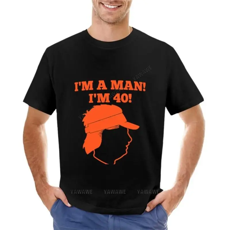 

Футболка I'm A Man I'm 40 / m gundy, футболка с аниме, футболка с коротким рукавом, футболки ca, Винтажная футболка, мужские футболки с длинным рукавом, футболки