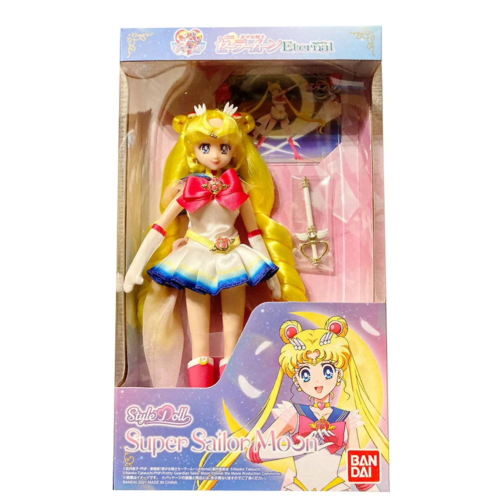 

In Stock Original Sailor Moon Tsukino Usagi Eternal Theater Edition Styledoll Movable Action Figure Doll Collection Model Toy