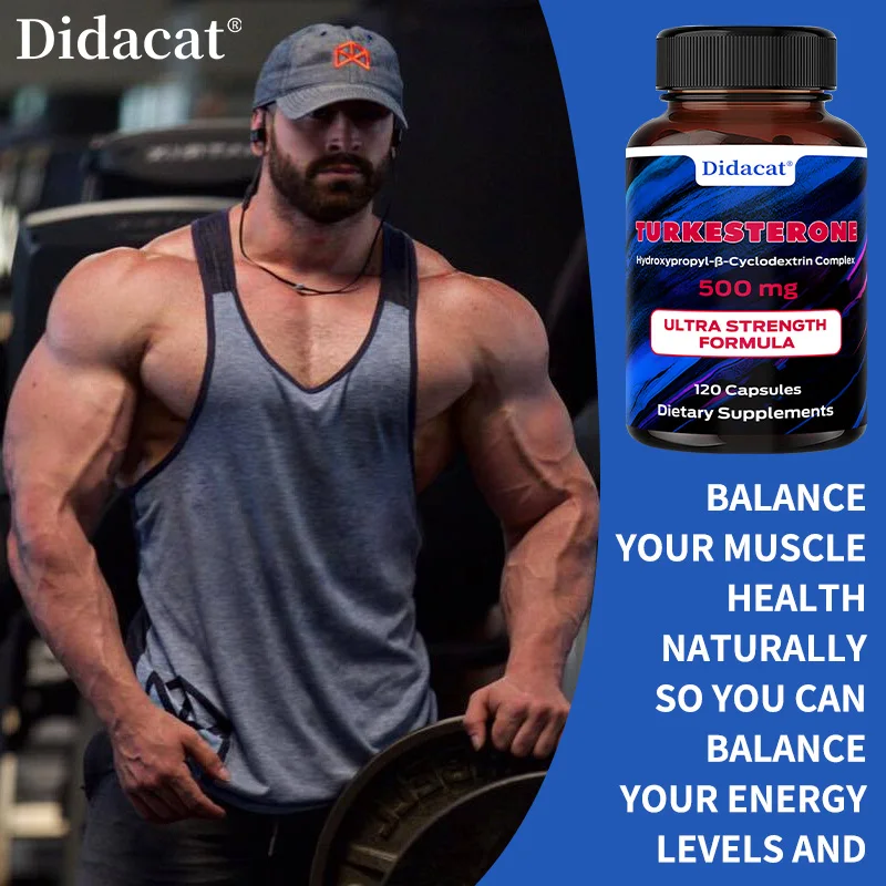 Stamen Ajuga High Potency Extract 10% T&uuml;rkiye Sterol Capsules-Strength, Energy, Muscle Health, Improves Muscle Fatigue