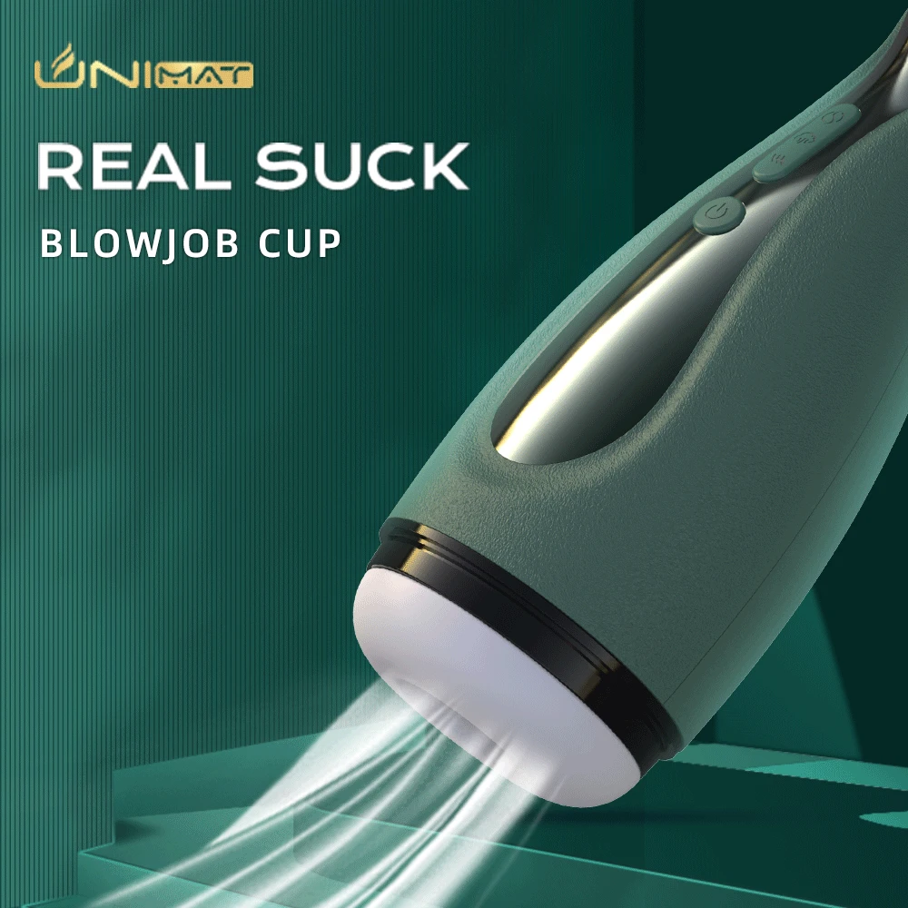 UNIMAT ของเล่นดูดสุญญากาศชาย Masturbator อัตโนมัติอมควย Deep Throat ...