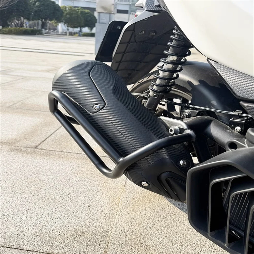 FOR ZONTES 350D 350E 350M 150D 150M exhaust guard, muffler, bumper modification