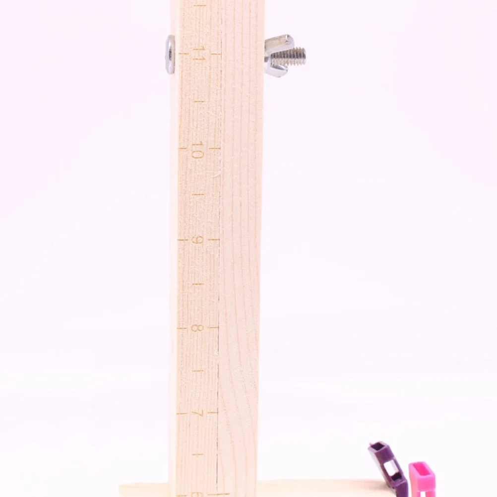 나무 DIY 팔찌 키트 6 다채로운 코드 확장 가능한 지그 메이커 도구 어린이 ..