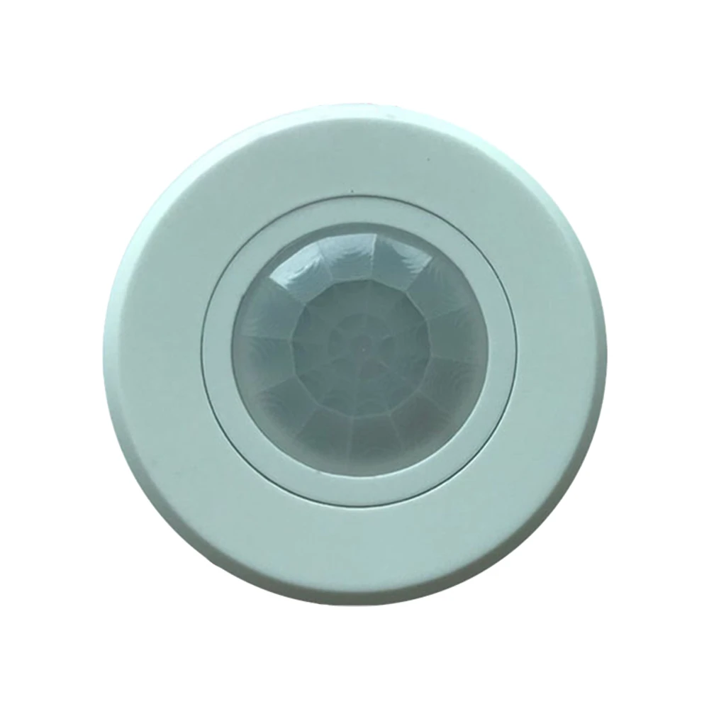 Teto de Alta Sensibilidade Infravermelho Pir Sensor de Movimento Interruptor Luz Led Delay Ajustável Ac80 a 250v 120 Graus 220v