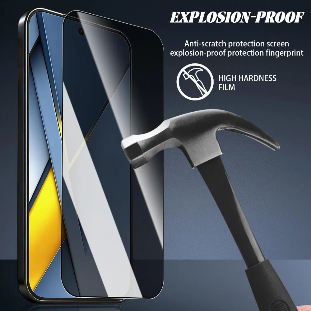 HD Clear Tempered Glass Screen Protector - 1-3 Pack, Easy Install, Dust-Free Cover