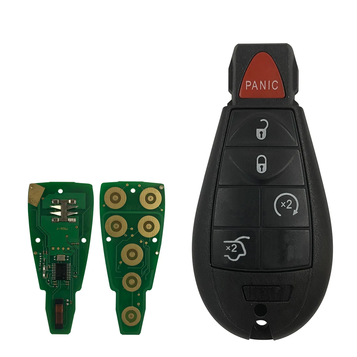 Chiave/Telecomando Per Chrysler Paese Città Jeep Cherokee Dodge 300 Caricatore Magnum 433mhz Pcf7941 Iyz-c01c - Chrysler - Sba9018d4d81046419a7ec271c17b4a80r