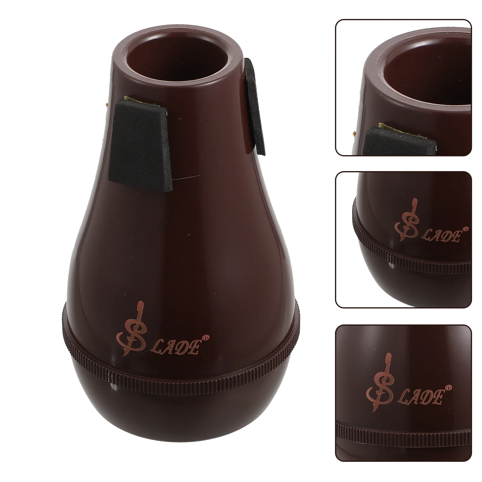 Description Picture 5 of itemFrench Horn Mute Durable Trombone Mute parts Music Instrument Accessory Dampener Abs for Trombone Flute/Saxophone/Tuba practice