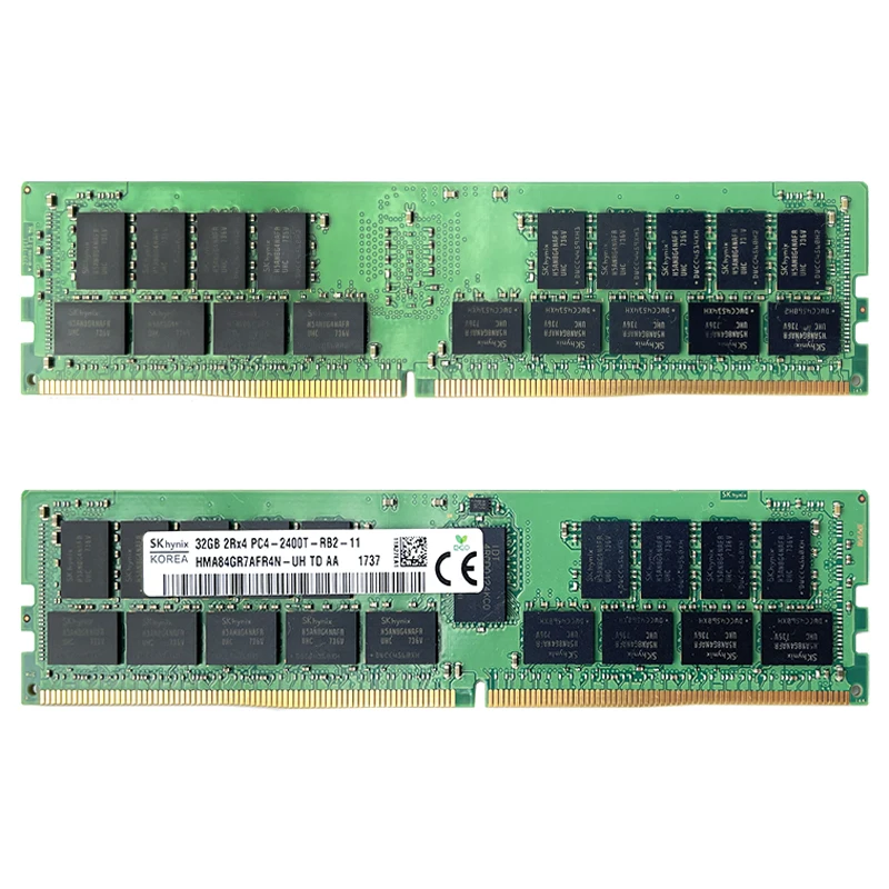 SK hynix DDR4 32GB 64GB 2400MHz RAM 2Rx4 PC4 - 2400T 1.2V Server