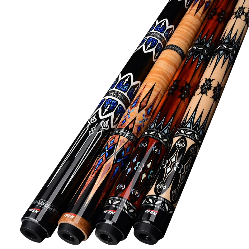 YFEN Carbon Fiber Pool Cue Stick 11 5mm 12 5mm Professional Billiard Cue with Case