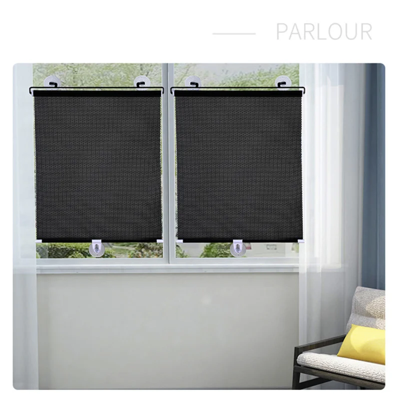 Rideau De Pare Soleil En PVC Rétractable Portable, Fenêtre En Verre, Store  À Rouleau Pour Bureau, Cuisine, Chambre À Coucher, Membrane Dombrage 210913  Du 7,9 €