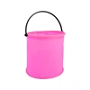 Beach Sand Play Bucket Toy Folding Collapsible Bucket Gardening Tool Outdoor Sand Pool Play Tool Toy Kids Summer Favor Dropship 5
