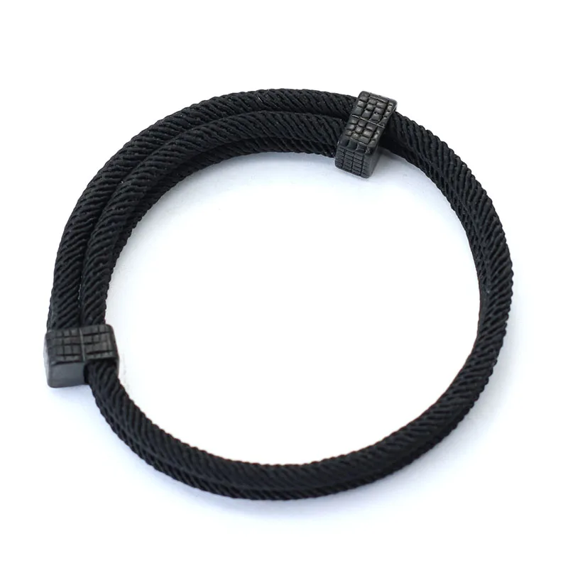 Nylon Rope Adjustable Unisex Bracelet for Outdoor Leisure
