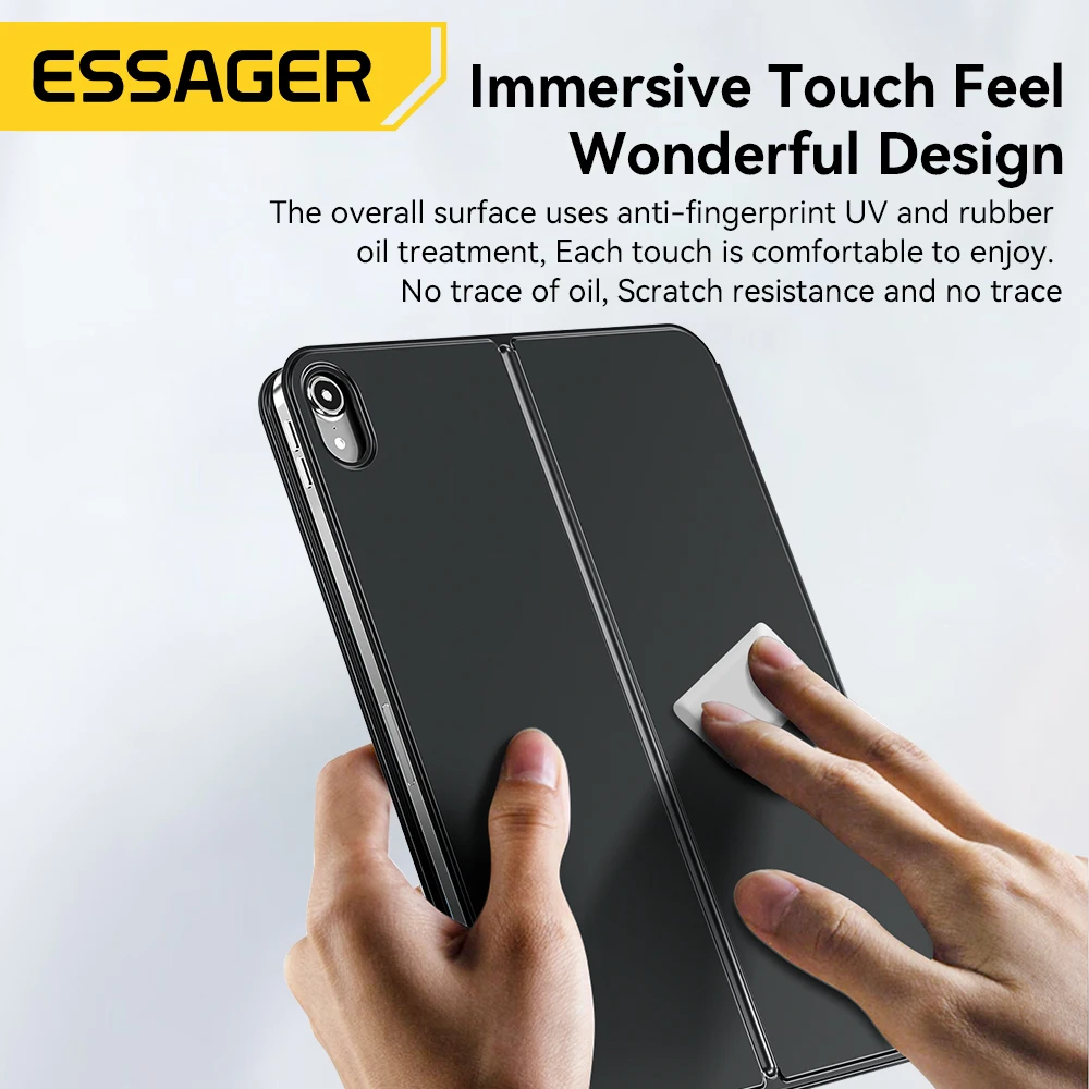 Essager mini teclado bluetooth 8.3 polegada bainha de couro portátil teclados sem fio carregamento tablet para ipad mini 6th geração