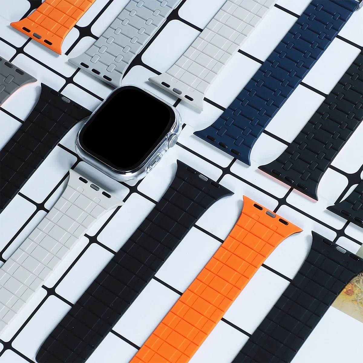 Magnetic Silicone Sport Loop Band