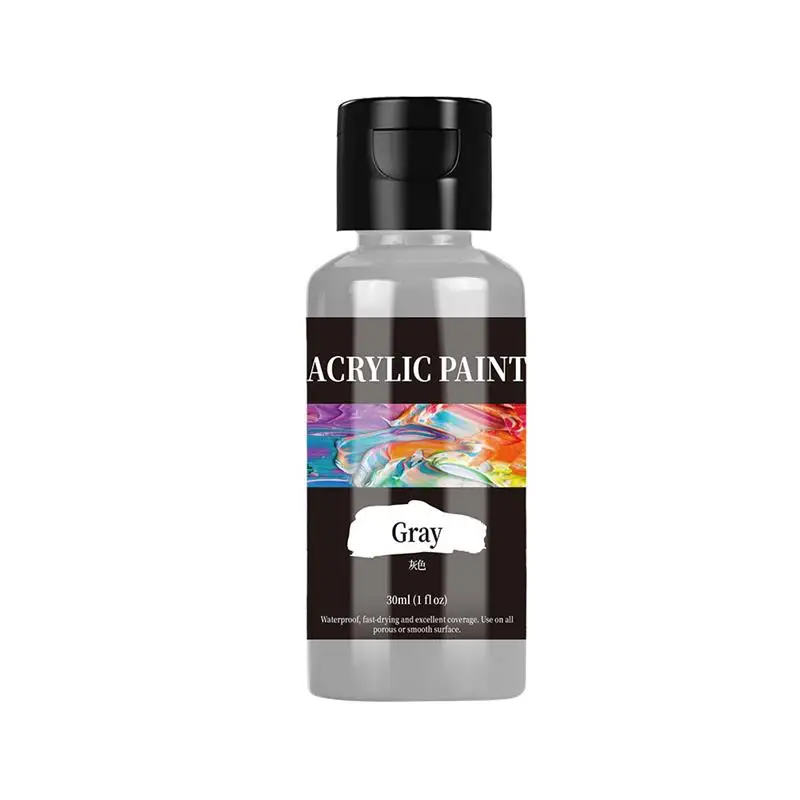 Vibrant 24-Color Acrylic Paint Set – Perfect for Fabric, Clothing, Leather, and DIY Projects