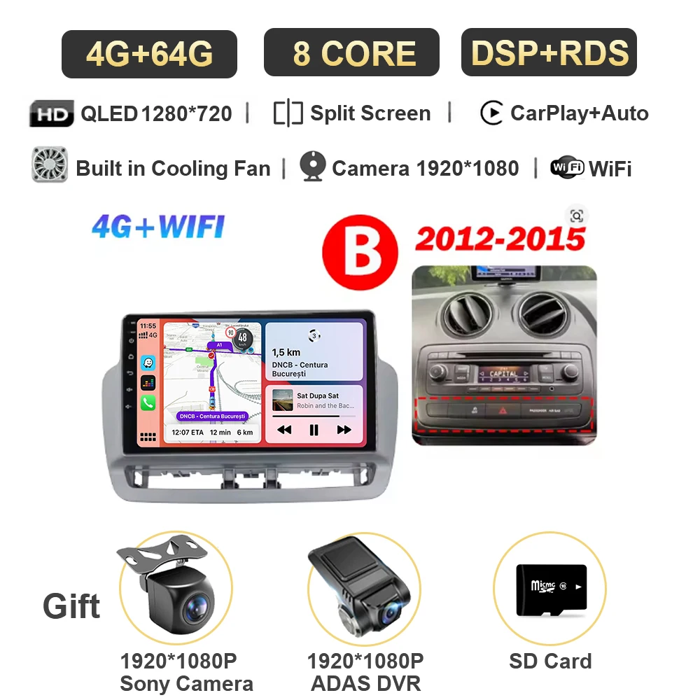 4G-64G CAM DVR