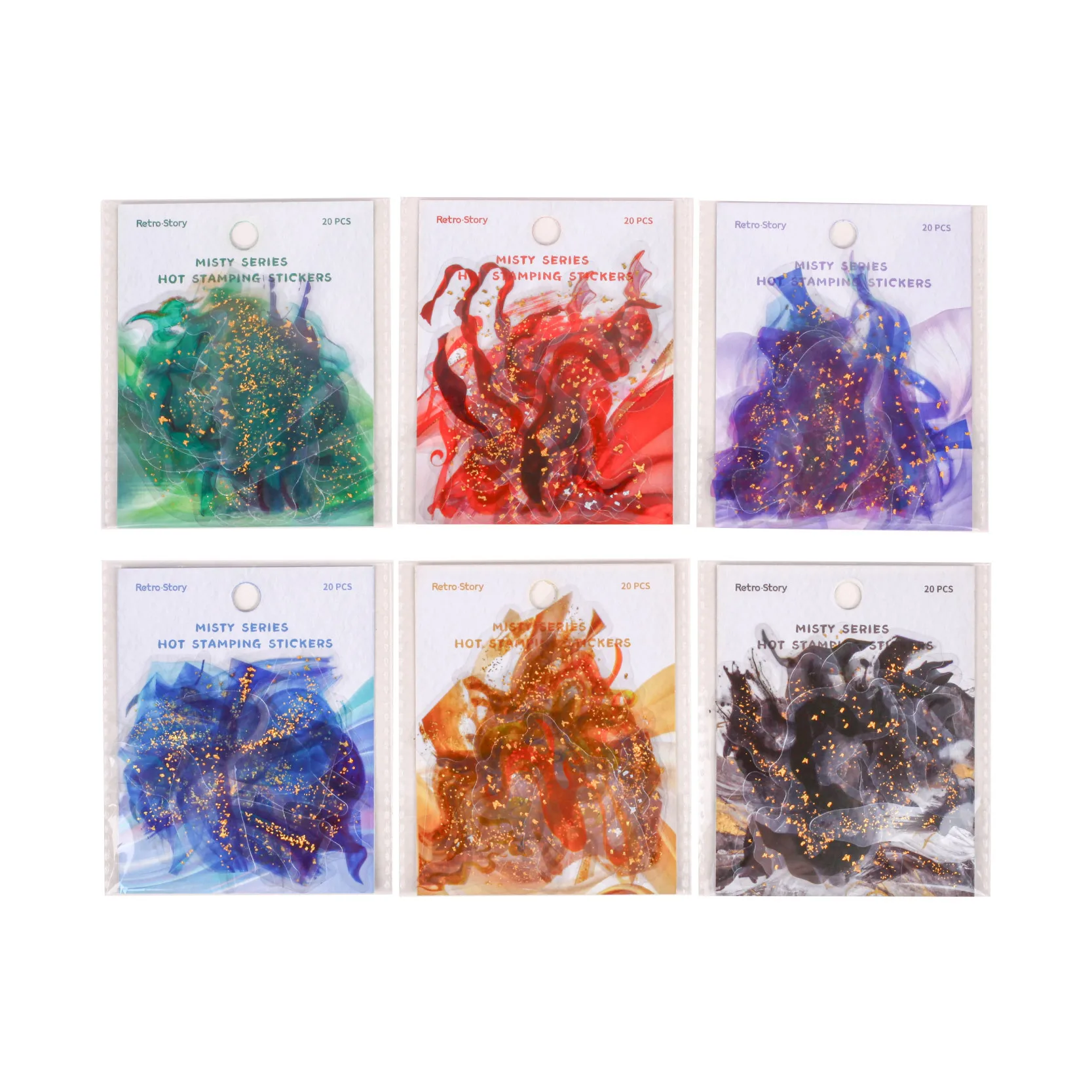20pcs/1lot Kawaii 스크랩북 스티커 천상의 스크랩북 용품 플래너 장식 문구