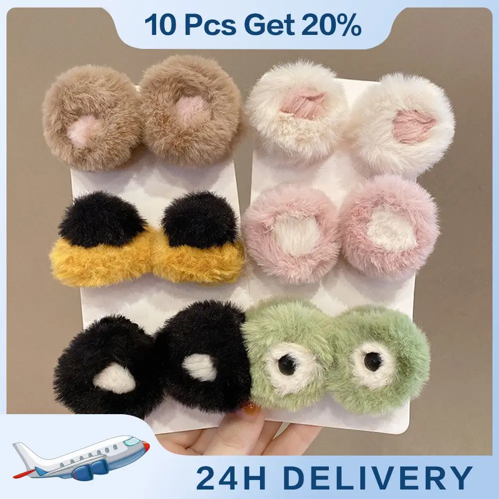 

Cute Hairpin Soft And Comfortable Reusable Hair Accessories Cat Ears Hair Accessories Pinch High Quality Cartoon Cat Ear Hairpin
