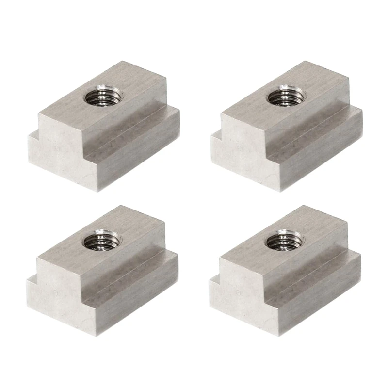 

4Pcs 3/8 Inch-16 Thread T Slot Nut For Toyota Tacoma Trucks Bed Deck Rails Stainless Steel Tie Down Accessories