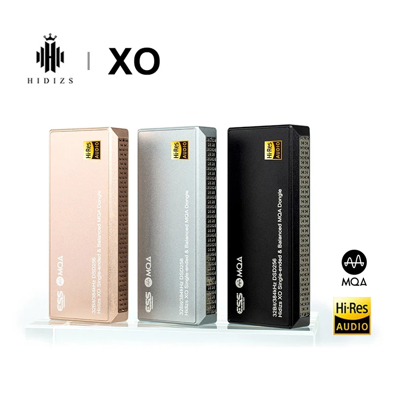 

Переходник Hidizs XO S10 MQA, USB DAC усилитель для наушников, двойные чипы ES9219C от Type-C до 2,5/3,5 мм, аудио кабель высокой четкости DSD256 PCM384 DUNU
