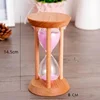 10/15/20/30 Minutes New Large Wooden Hourglass Home Desktop Decoration Gifts Creative Sand Clock Children's Brushing Teeth Timer 2