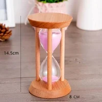 10/15/20/30 Minutes New Large Wooden Hourglass Home Desktop Decoration Gifts Creative Sand Clock Children's Brushing Teeth Timer 2