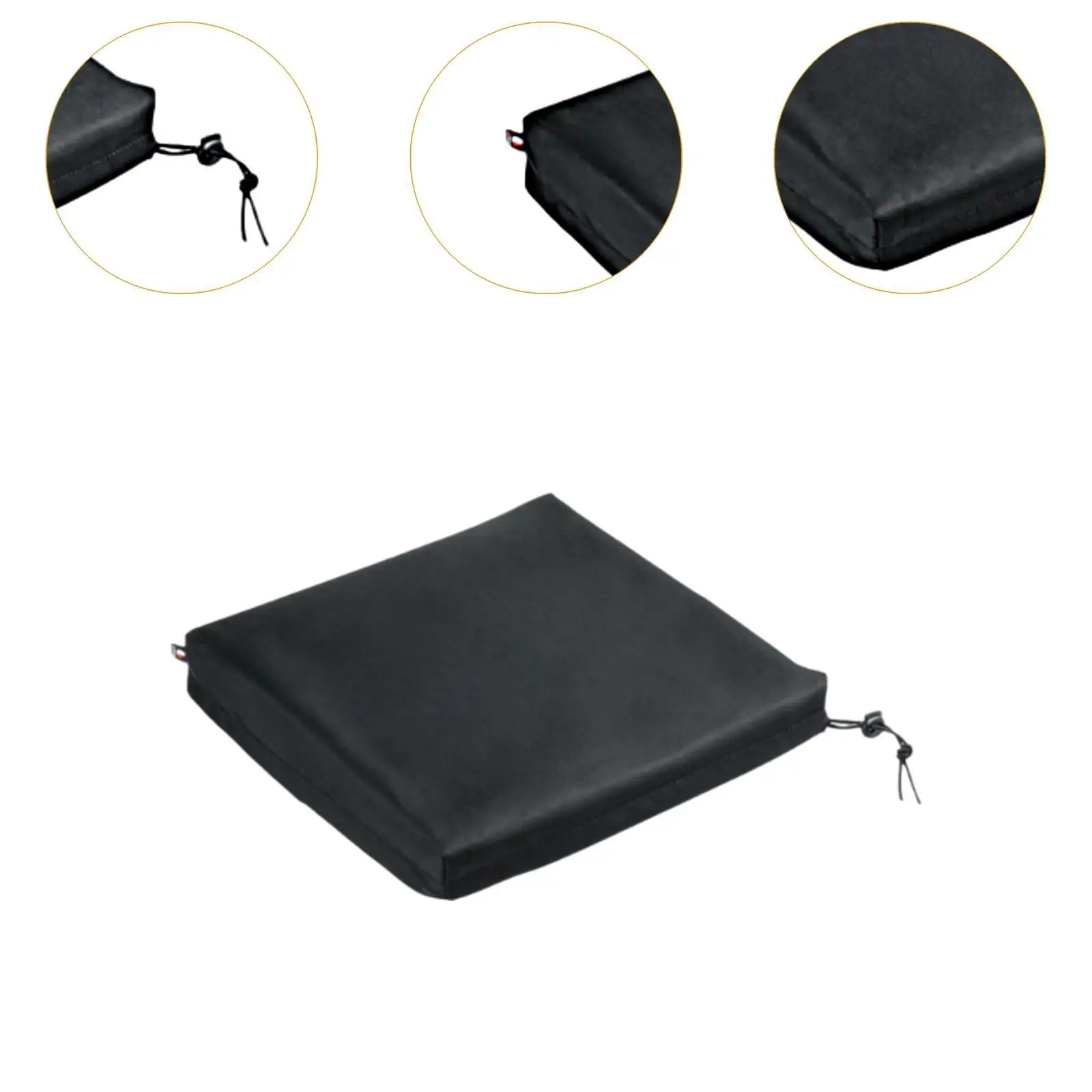 Dust Cover Audio Mixer Cover Ventilated Waterproof Nylon Black Drawstring Audio