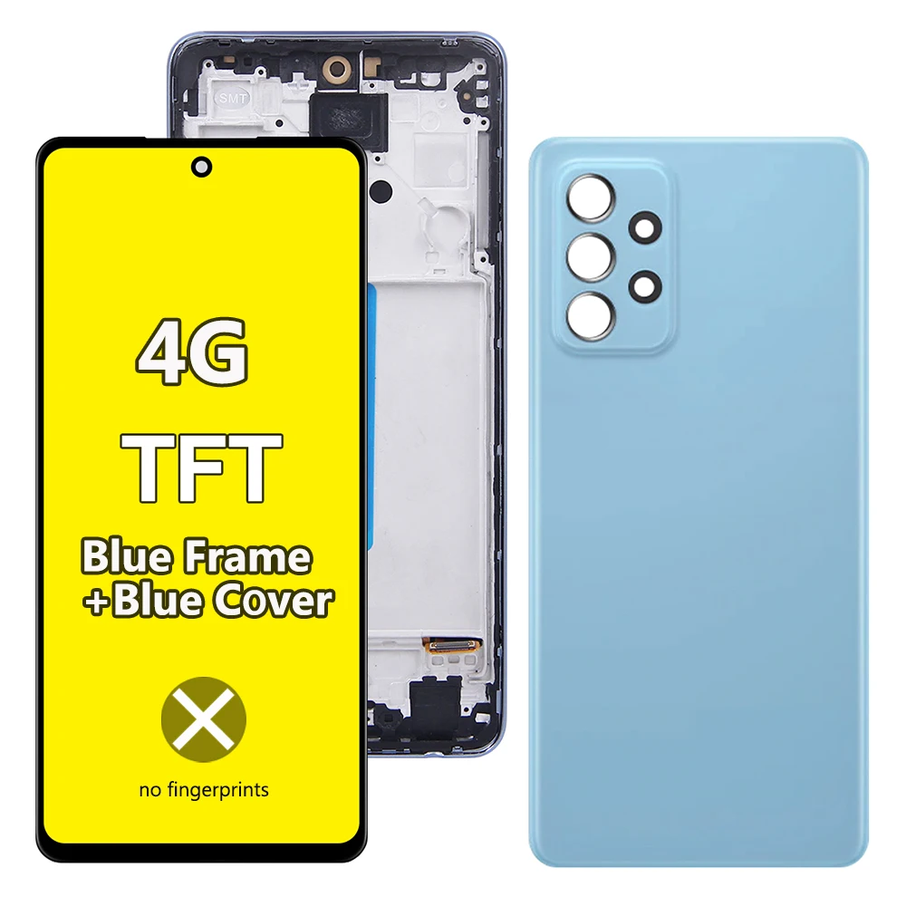 4G Blue Frame Cover