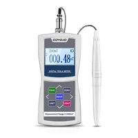 Digital Tesla Meter Gaussmeter 200mT/2000mT Standard Radial Hall Probe High Accuracy Sensitive Surface Magnetic Field Tester 1
